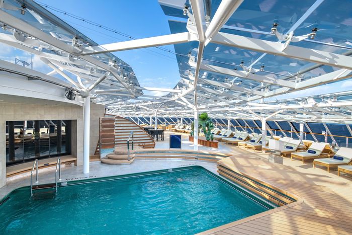 MSC Yacht Club Sundeck and Pool